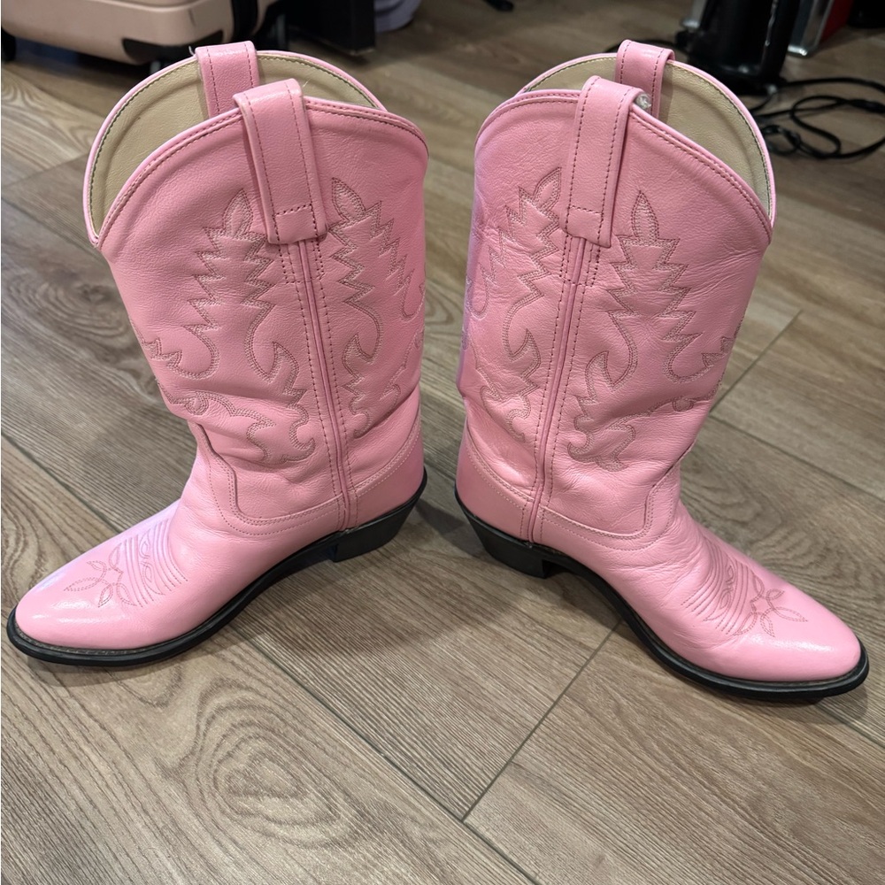 Pink Western Cowboy Boots